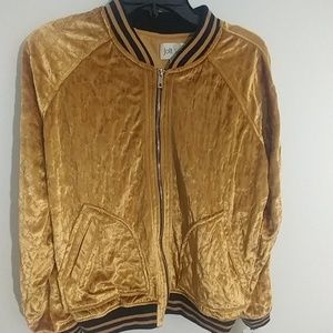 Women gold Jolt jacket
